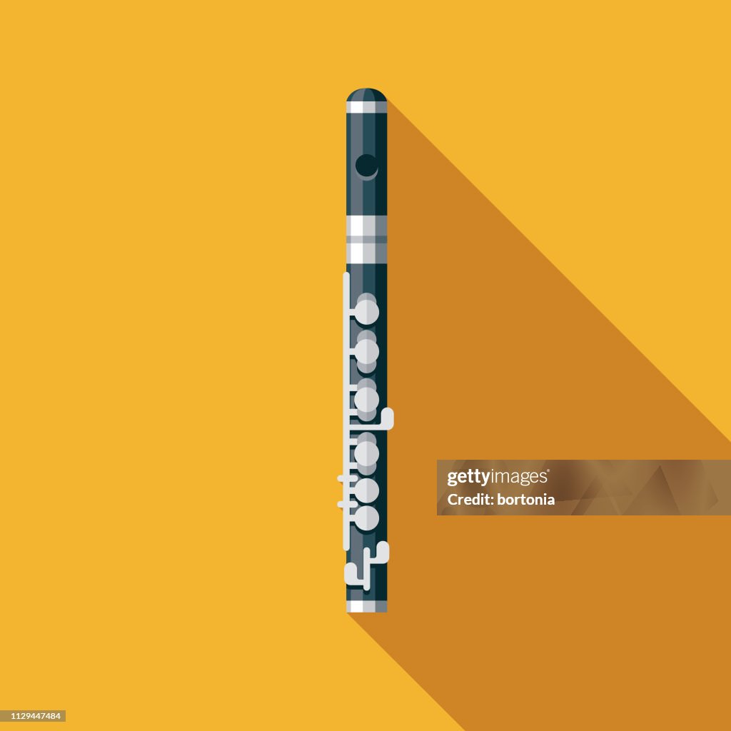 Piccolo Musical Instrument Icon