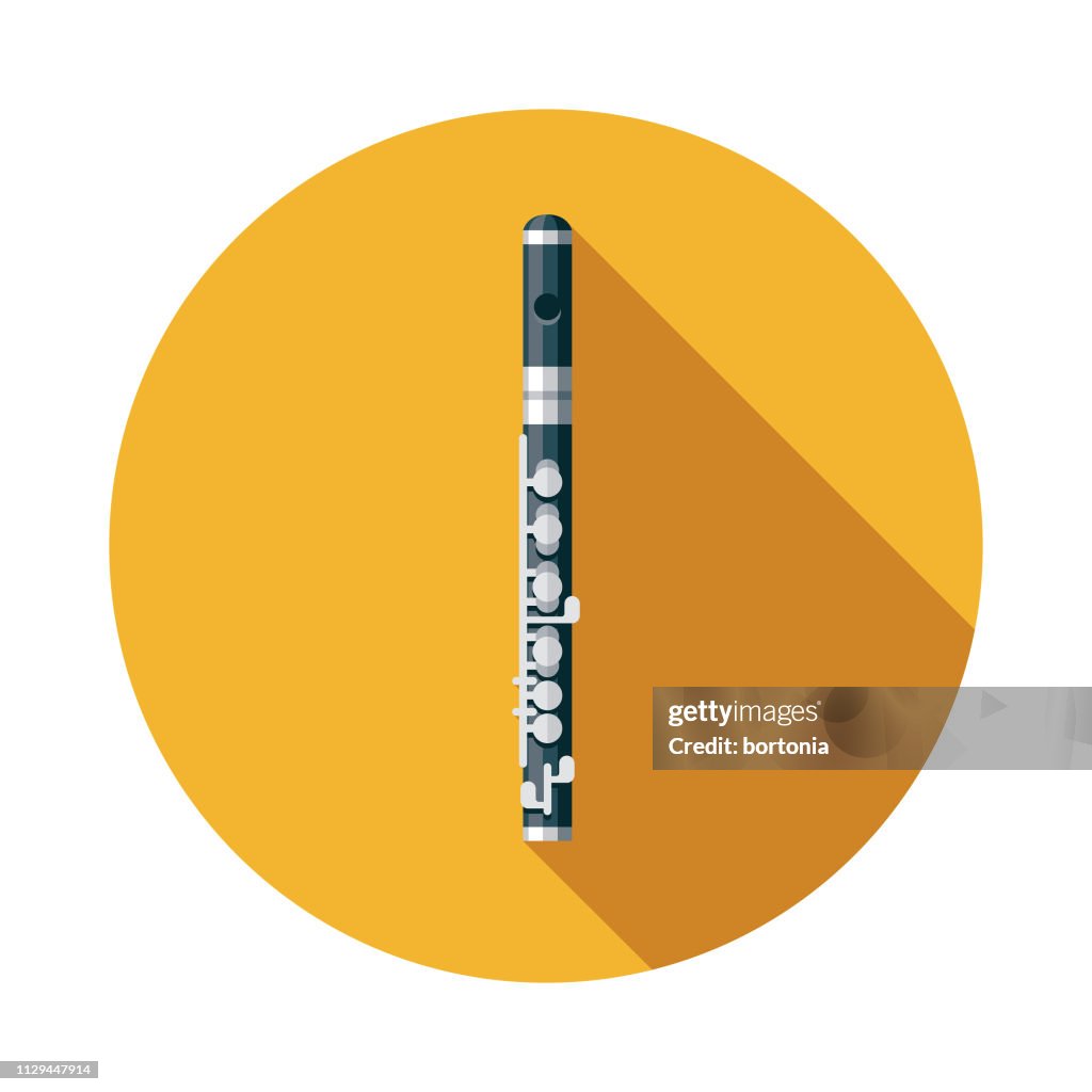 Piccolo Musical Instrument Icon
