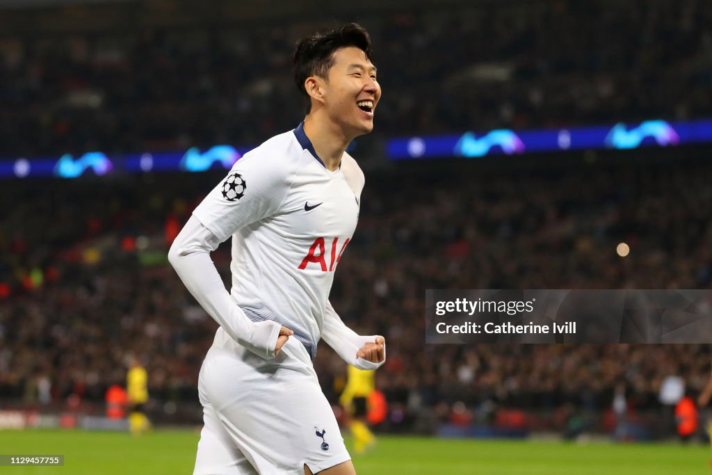 Tottenham Hotspur v Borussia Dortmund - UEFA Champions League Round of 16: First Leg