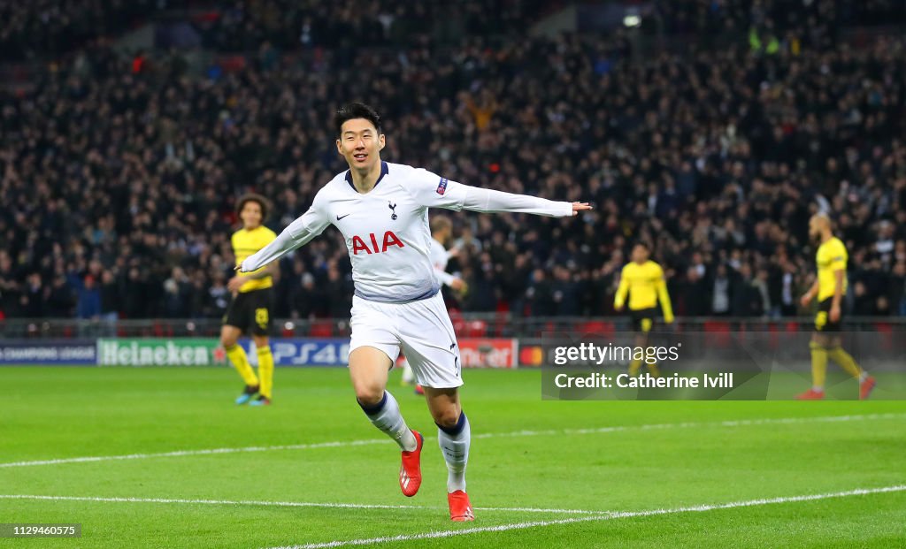 Tottenham Hotspur v Borussia Dortmund - UEFA Champions League Round of 16: First Leg