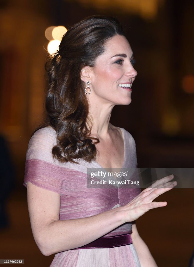 The Duchess Of Cambridge Attends 100 Women In Finance Gala Dinner