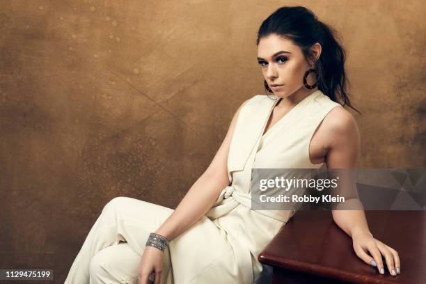 Actress Nicole Maines poses for a portrait at the 2019 SXSW Film Festival Portrait Studio on March 9, 2019 in Austin, Texas.