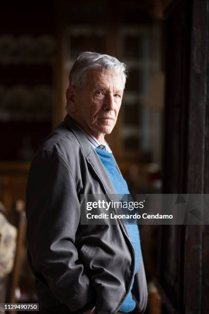 Amos Oz, Israeli writer, Milan, Italy, 15th October 2016.