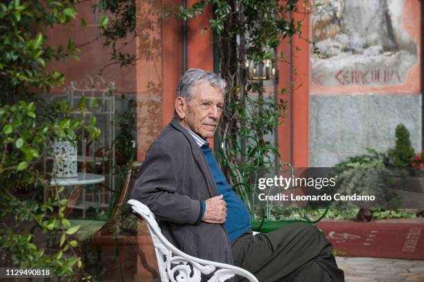 Amos Oz, Israeli writer, Monforte D'alba, Italy, 15th October 2016.