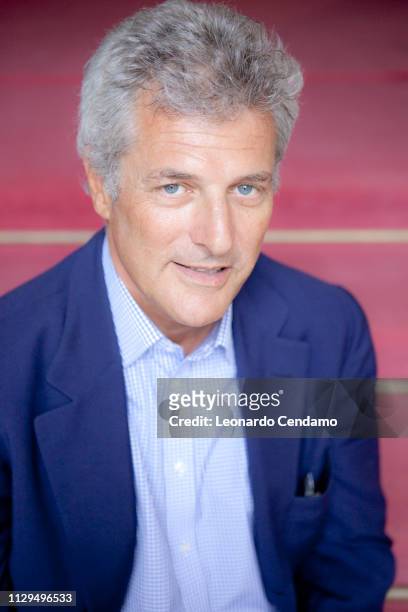 Alain Elkann, writer, TV journalist, Milano, Italy, 2010.