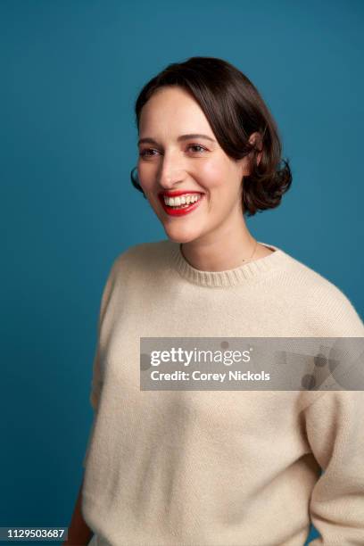 Phoebe Waller-Bridge of Amazon Prime Video's 'Fleabag' poses for a portrait at The Langham Huntington, Pasadena on February 13, 2019 in Pasadena,...