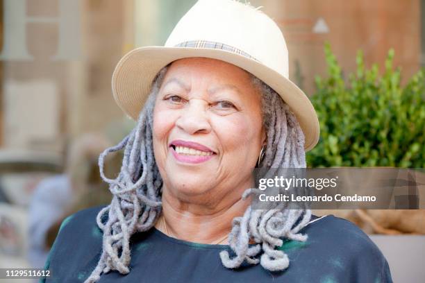 Toni Morrison, American writer, novelist, editor, Italy, September 2012.