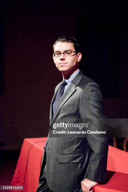 Joshua Foer, American writer, Torino, Italy, 1982.