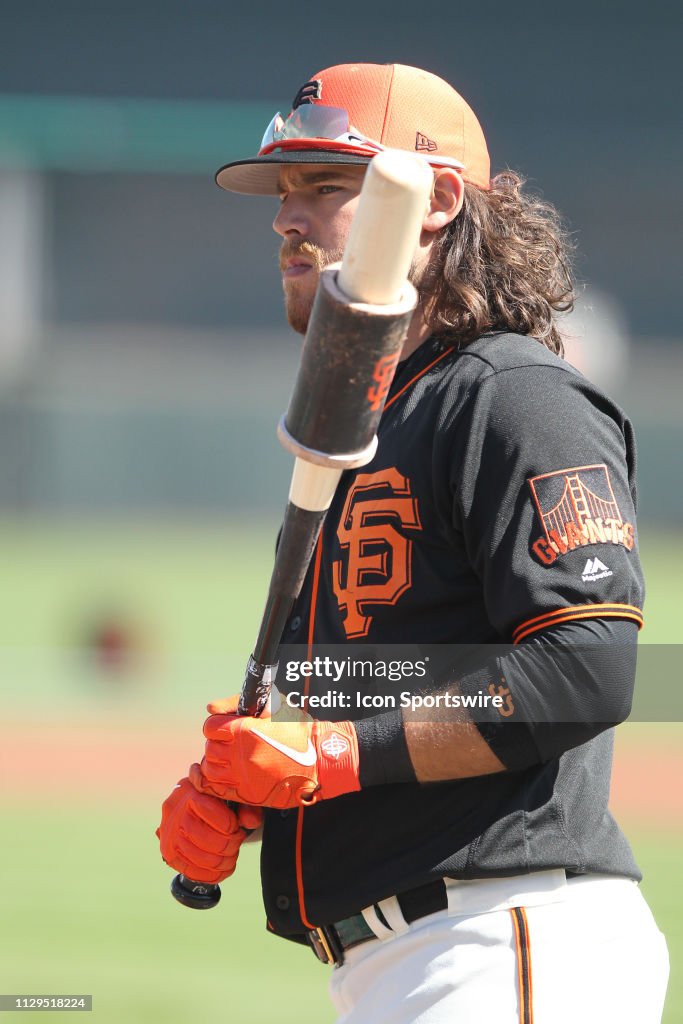 MLB: MAR 09 Spring Training - Cubs (ss) at Giants