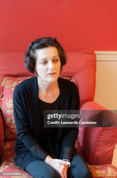 Herta Muller, Romanian-Born German Nobel Prize-Winning novelist, poet and essayist, Milan, Italy, 2010.