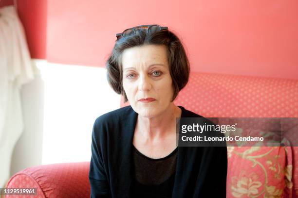 Herta Muller, Romanian-Born German Nobel Prize-Winning novelist, poet and essayist, Torino, Italy, 2010.