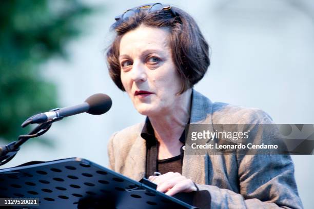 Herta Muller, Romanian-Born German Nobel Prize-Winning novelist, poet and essayist, Alba, Italy, 2010.