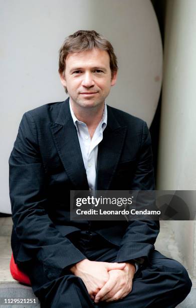 David Nicholls, writer, Italy, 2010.