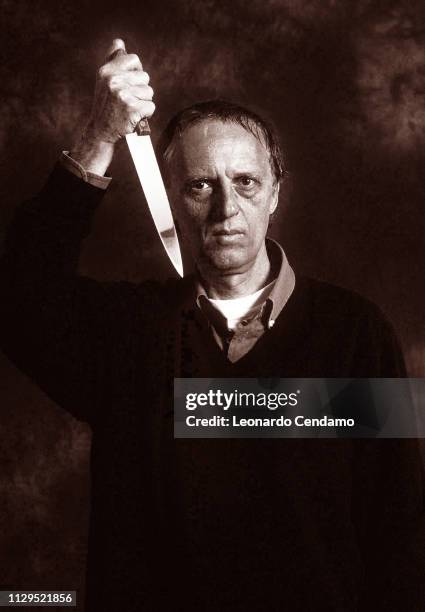 Dario Argento, Italian director, Milan, Italy, 1999.