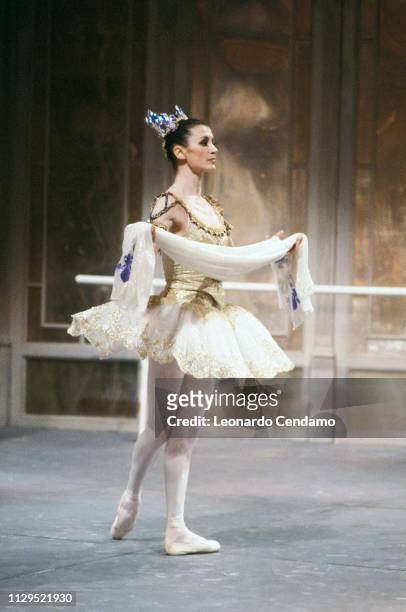 Carla Fracci, Italian Dancer Ballet, Milan, Italy, March 1993.