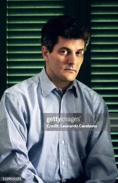 Alain Elkann, Italian writer, Milan, Italy, 1995.