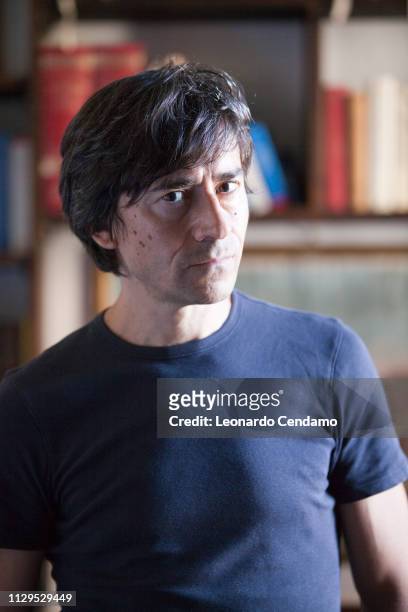 Luigi Lo Cascio, Italian actor and writer, Osnago, Italy, September 2018.