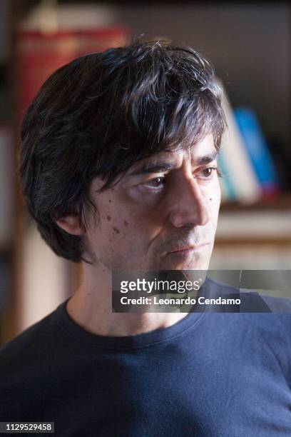 Luigi Lo Cascio, Italian actor and writer, Milan, Italy, September 2018.