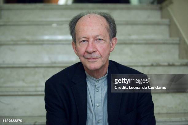 Giorgio Agamben, Italian philosopher, Roma, Italy, 2018.
