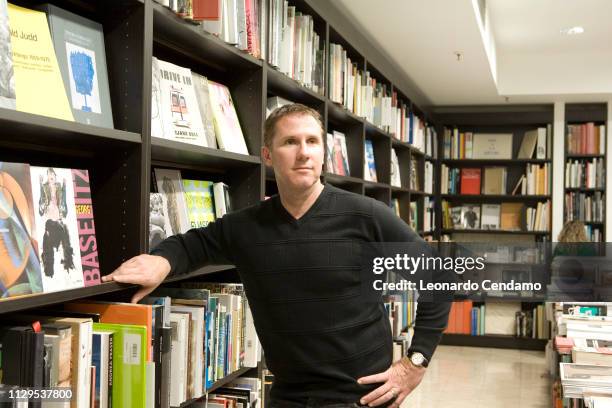 American writer Nicholas Sparks, portrait, Novaglie, Italy, 23rd November 2008.