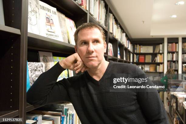 American writer Nicholas Sparks, portrait, Novaglie, Italy, 23rd November 2008.