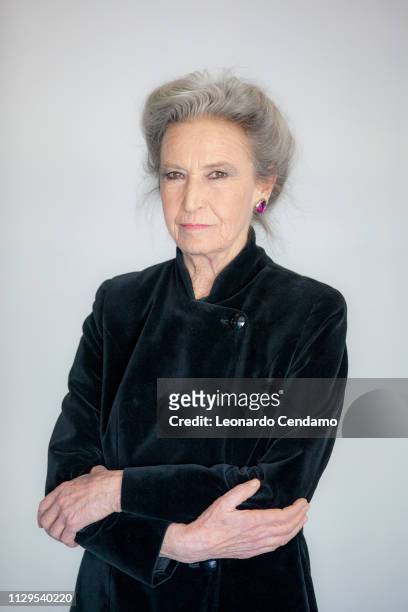 Barbara Alberti, Italian writer, Paris, France, 20th April 2017.