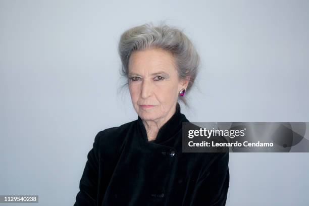 Barbara Alberti, Italian writer, Paris, France, 20th April 2017.