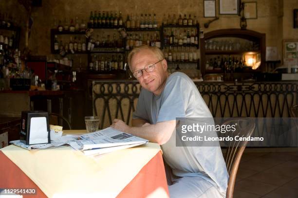 Bari, Italy, July 2007, David Grossman, Israeli writer and essayist.