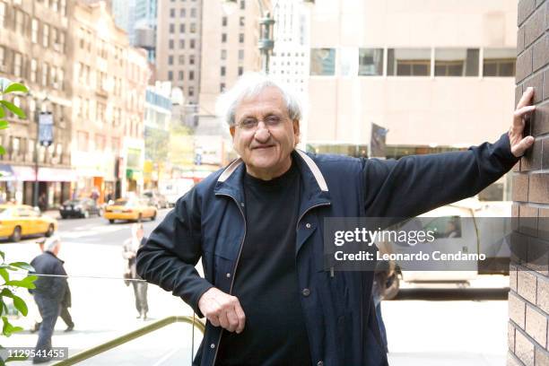 Abraham B Yehoshua, essayist, novelist, playwright, Israeli, writer, portrait, Torino-Turin, Italy, May 2008.