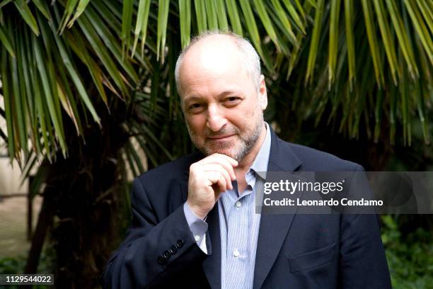 Andre Aciman, American writer and Proust scholar, portrait, Varese, Italy, 16th May 2009.