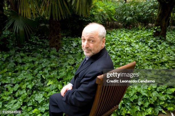 Andre Aciman, American writer and Proust scholar, portrait, Varese, Italy, 16th May 2009.