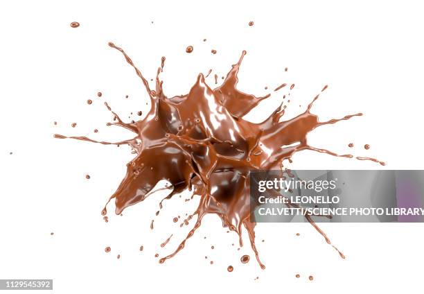 liquid chocolate explosion, illustration - flüssig stock-grafiken, -clipart, -cartoons und -symbole