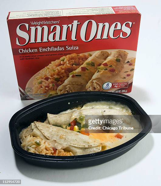 Smart Ones Chicken Enchiladas Suiza is among the items Chicago Tribune food writer Bill Daley had on his menu of a week of frozen dinners.