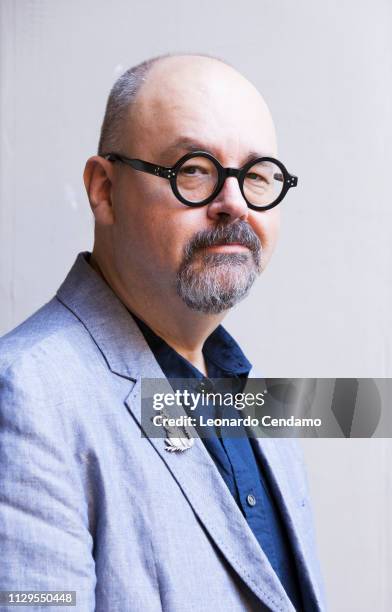 Carlos Ruiz Zafon, Barcellona writer, Milano, Italy, 13th September 2017.