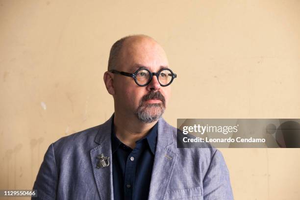 Carlos Ruiz Zafon, Barcellona writer, Milan, Italy, 13th September 2017.