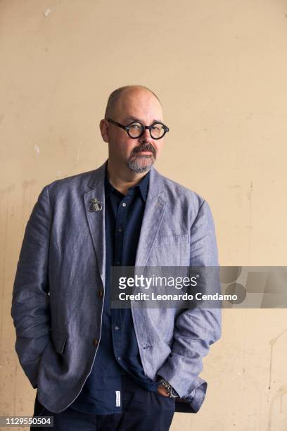 Carlos Ruiz Zafon, Barcellona writer, Milan, Italy, 13th September 2017.