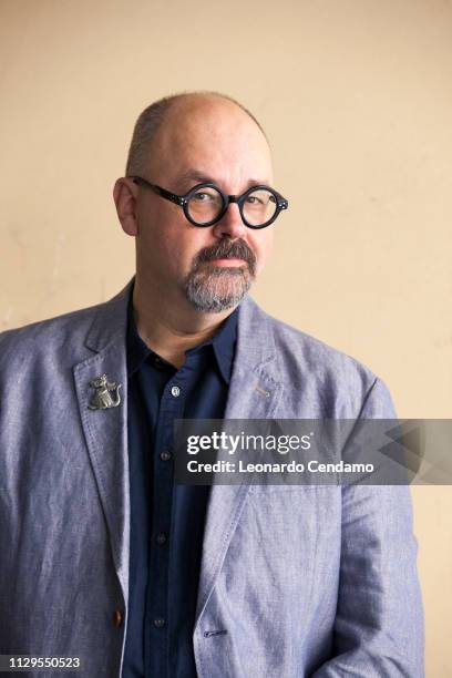 Carlos Ruiz Zafon, Barcellona writer, Milan, Italy, 13th September 2017.