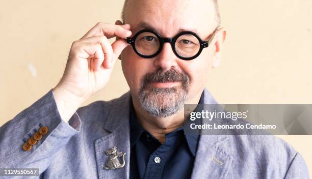 Carlos Ruiz Zafon, Barcellona writer, Milano, Italy, 13th September 2017.