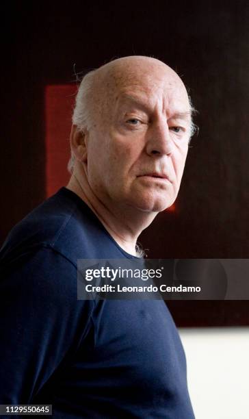 Eduardo Galeano, Uruguayan, journalist, writer, portrait, Milano, Italy, 6th September 2008.