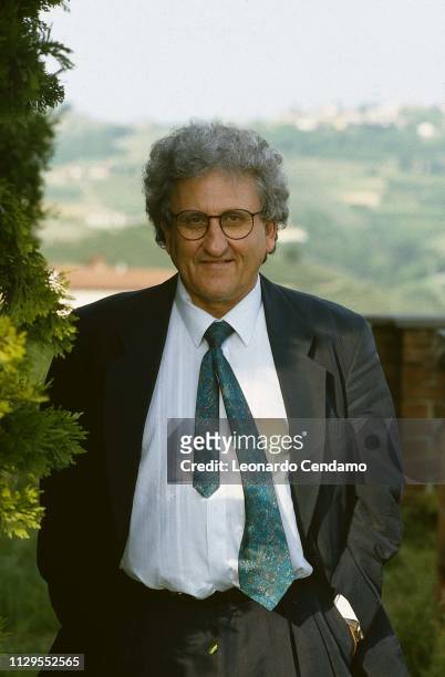 Portrait, writer, Yehoshua Abraham B, Milan, Italy, 21st June 1993.