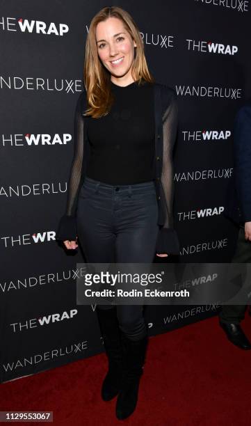 Carly Craig attends TheWrap and WanderLuxxe Host an Evening Honoring Women and Inclusion at Norah on February 13, 2019 in West Hollywood, California.