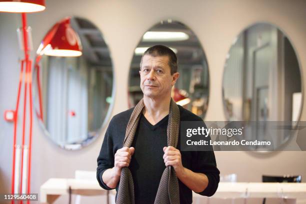 Emmanuel Carrere, French writer, Milan, Italy, 16th March 2015.