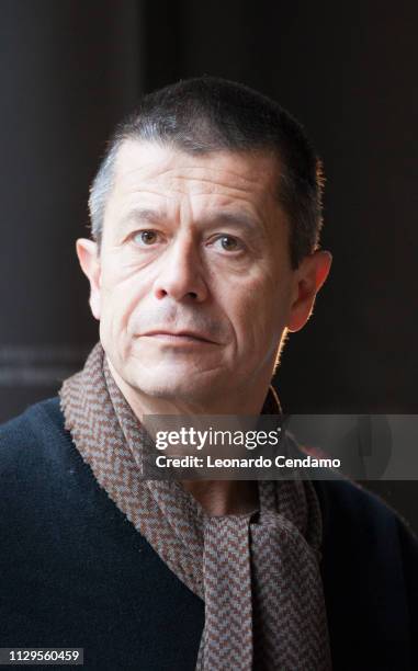 Emmanuel Carrere, French writer, Milan, Italy, 16th March 2015.