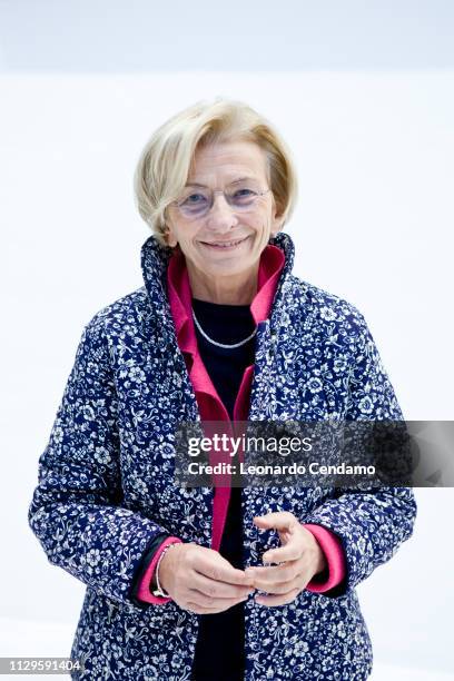 Emma Bonino, portrait, Vice-President, Senate, Italian, Republic, politician, Democratic Party, Bocconi, Science, Peace, portrait, Milan, Italy, 21st...