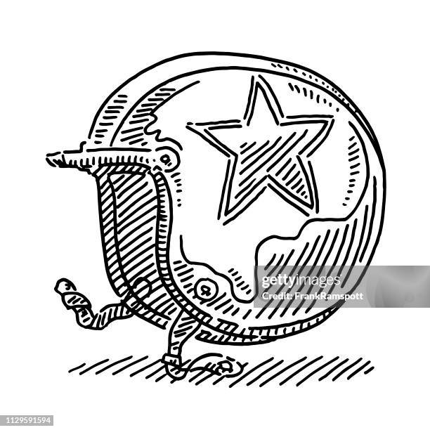 vintage racing helm zeichnung - sturzhelm stock-grafiken, -clipart, -cartoons und -symbole
