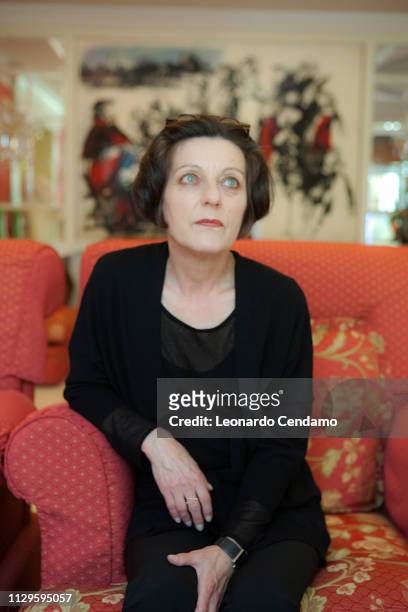Herta Muller, Romanian-Born German Nobel Prize-Winning novelist, poet and essayist, Cinema-Theatre, 2010.