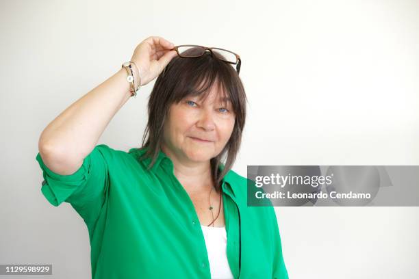 Ali Smith, Scottish writer, Roma, Italy, July 2018.