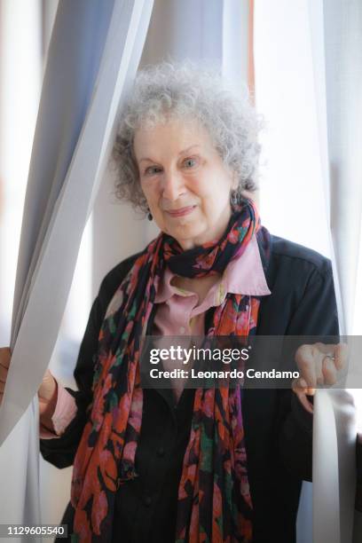 Margaret Atwood, Canadian writer, Paris, France, 20th September 2014.