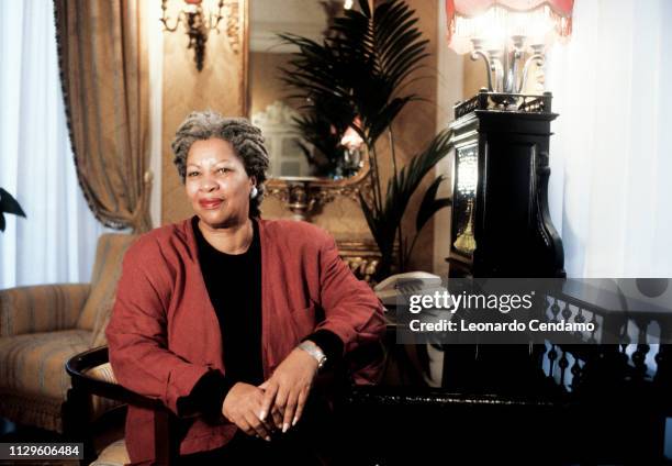 Toni Morrison, American writer, Grande Hotel et Milan, Giuseppe Verdi’s room, Milan, Italy, 23rd November 1994.