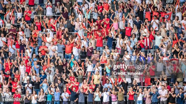 Spectator Hand Roster Fan Fan In Red Uniform Photos and Premium High Res Pictures - Getty Images
